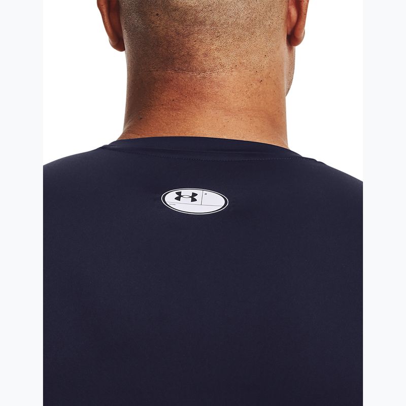Pánské tričko Under Armour HG Armour Comp training longsleeve navy blue 1361524-410 4