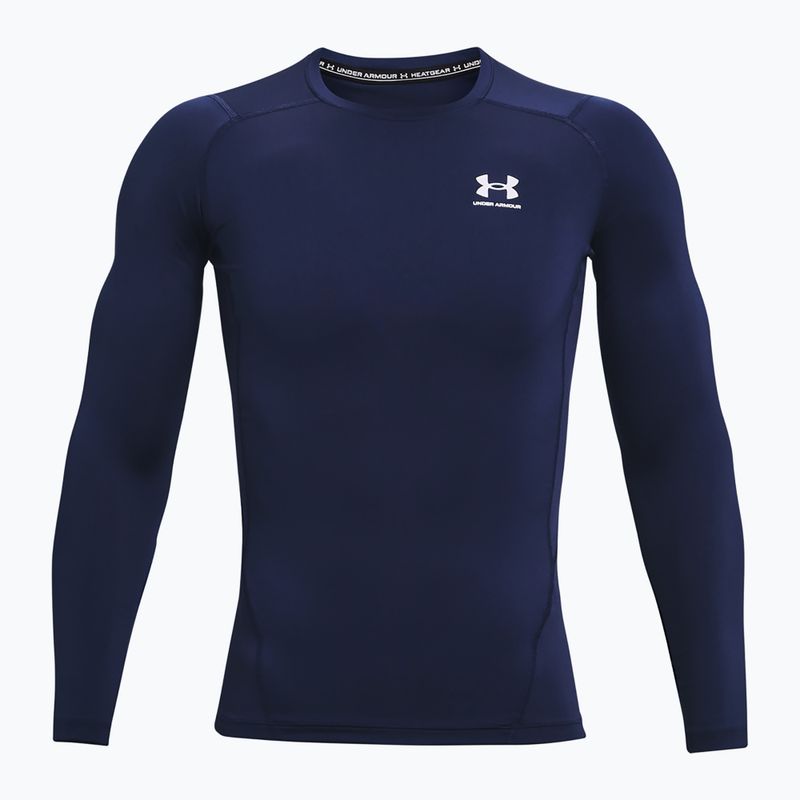 Pánské tričko Under Armour HG Armour Comp training longsleeve navy blue 1361524-410 5