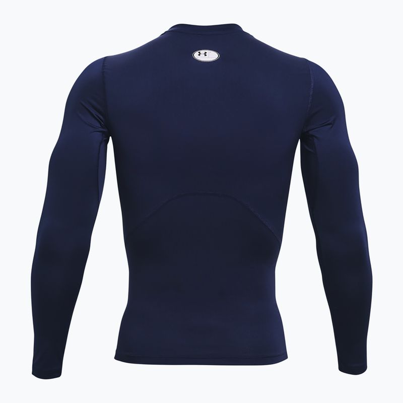 Pánské tričko Under Armour HG Armour Comp training longsleeve navy blue 1361524-410 6
