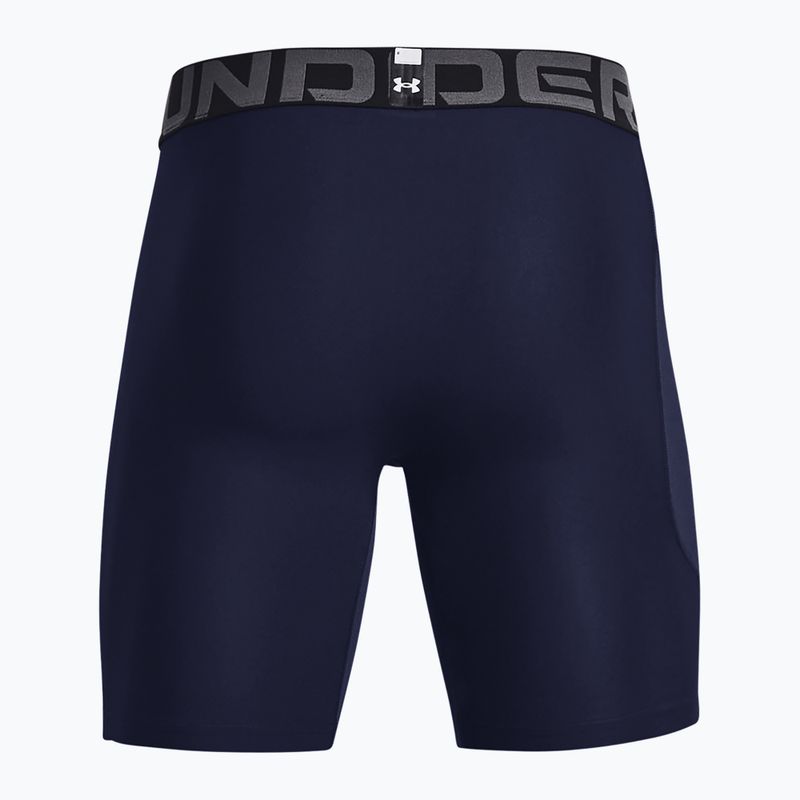 Pánské tréninkové šortky Under Armour HG Armour Shorts midnight navy/white 2