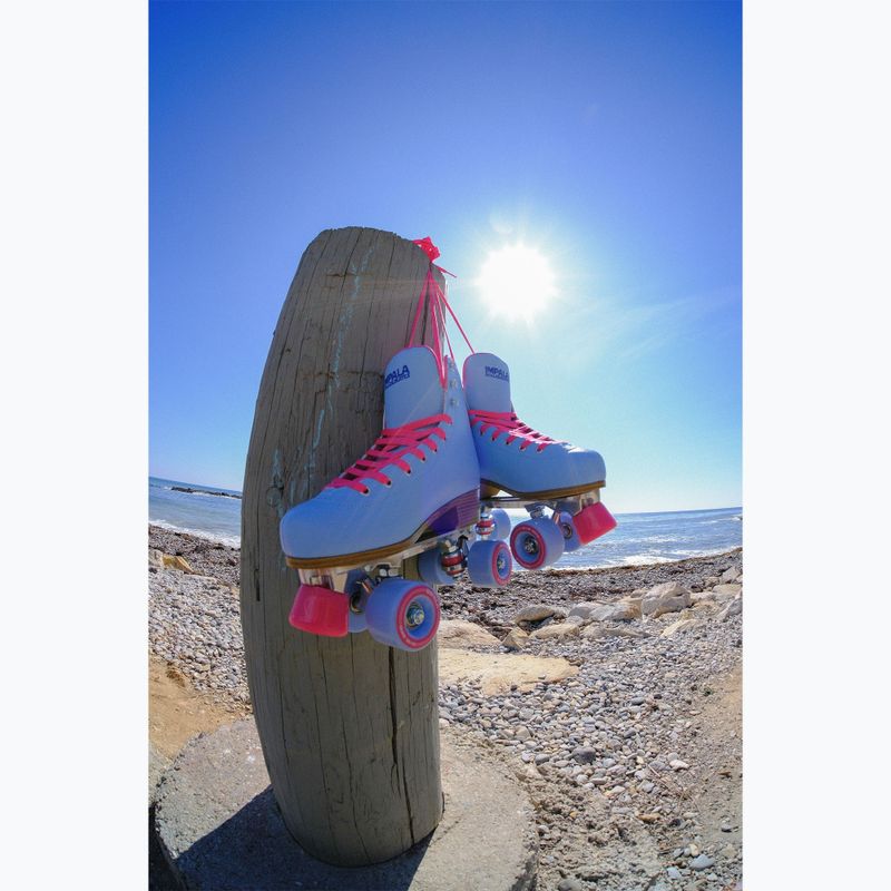Dámské kolečkové brusle IMPALA Lightspeed Inline Skate blue raspberry 8