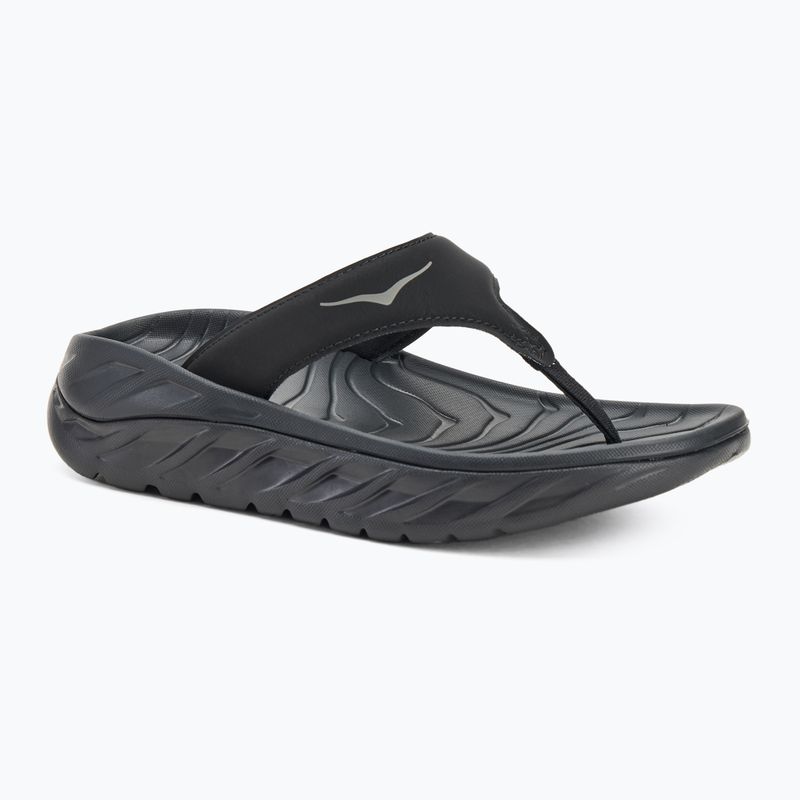 Dámské žabky HOKA Ora Recovery black/dark gull gray