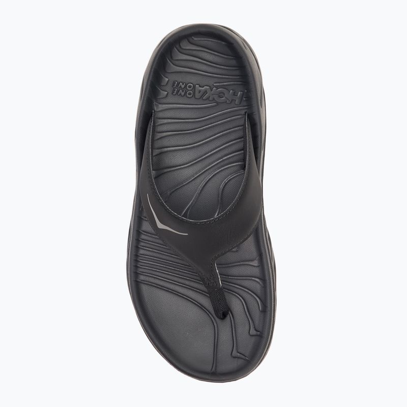 Dámské žabky HOKA Ora Recovery black/dark gull gray 5
