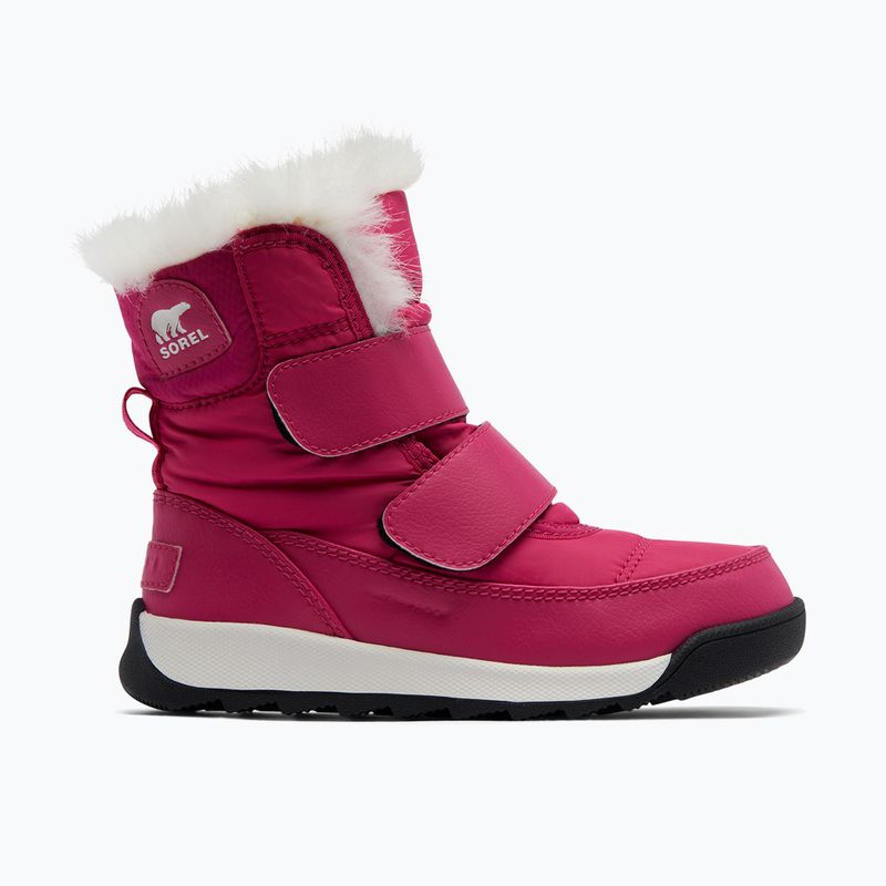 Dětské sněhule Sorel Whitney II Strap WP cactus pink/black 8
