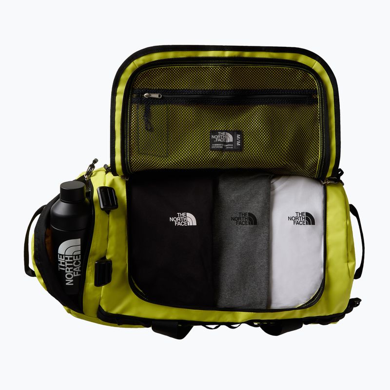 Cestovní taška The North Face Base Camp Duffel M 71 l sulphur spring green/tnf black 4