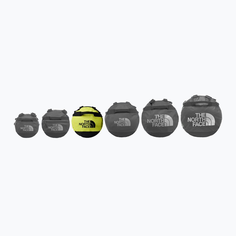 Cestovní taška The North Face Base Camp Duffel M 71 l sulphur spring green/tnf black 5