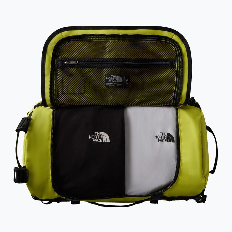 Cestovní taška  The North Face Base Camp Duffel S 50 l sulphur spring green/tnf black 4
