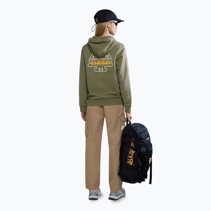 Dámská mikina Napapijri B-Faber green lichen 4