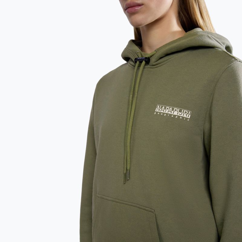 Dámská mikina Napapijri B-Faber green lichen 7