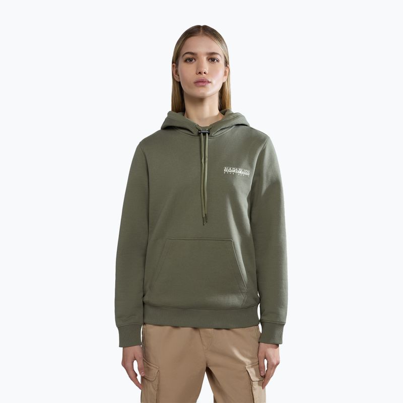 Dámská mikina Napapijri B-Faber green lichen 2