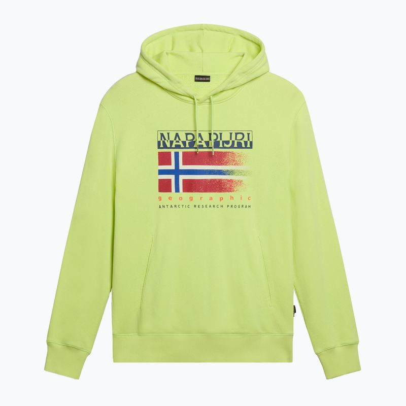 Pánská mikina Napapijri B-Kreis H yellow sunny 5
