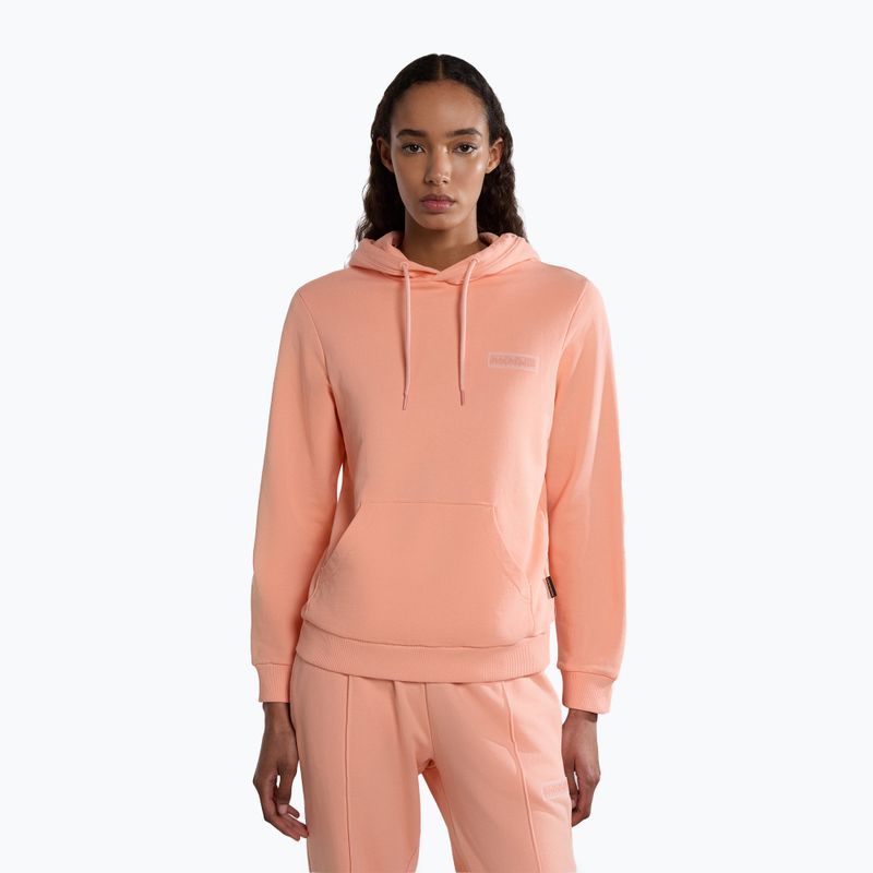 Dámská mikina Napapijri B-Iaato H pink salmon