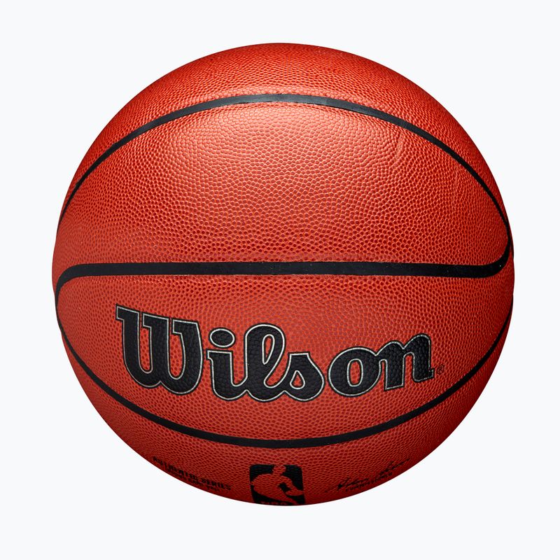 Basketbalový míč Wilson NBA basketball Authentic Indoor orange velikost 5 5