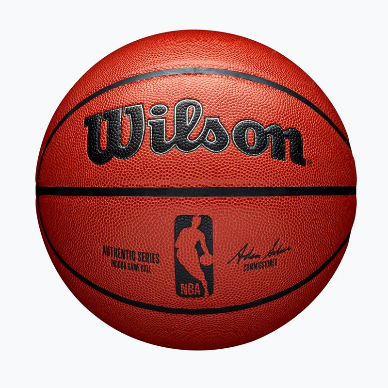 Basketbalový míč Wilson NBA basketball Authentic Indoor orange velikost 6