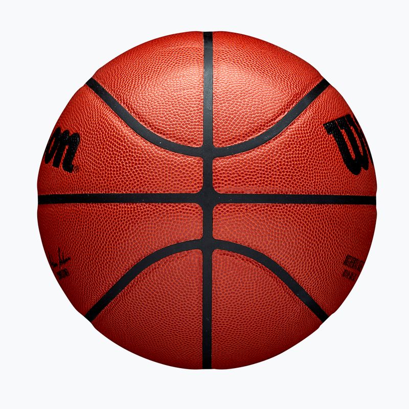 Basketbalový míč Wilson NBA basketball Authentic Indoor orange velikost 6 4