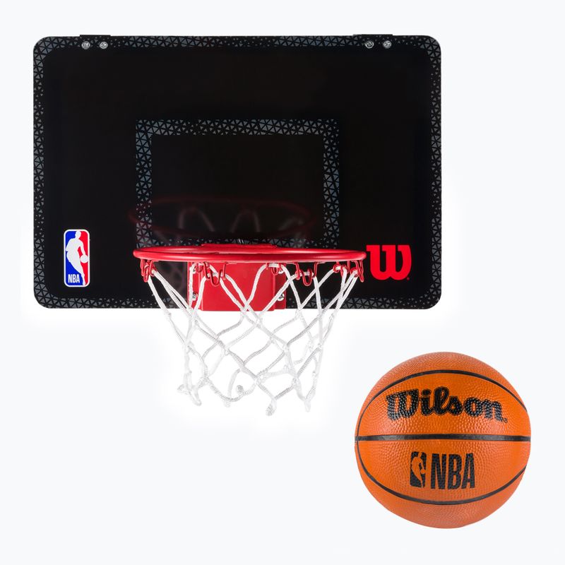Basketbalová deska Wilson NBA Forge Team Mini Hoop černá WTBA3001FRGNBA