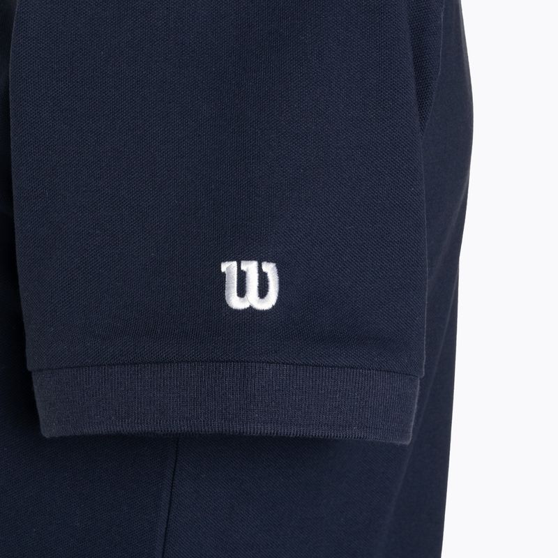 Pánské tričko Wilson Team Pique Polo classic navy 4