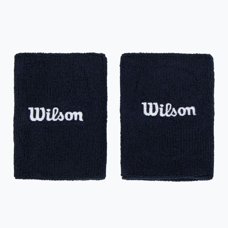Potítka Wilson Wide Terry Wristband 2 ks classic navy 2