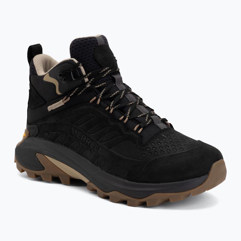 Dámské turistické boty Merrell Maob Speed 2 Leather Mid Black