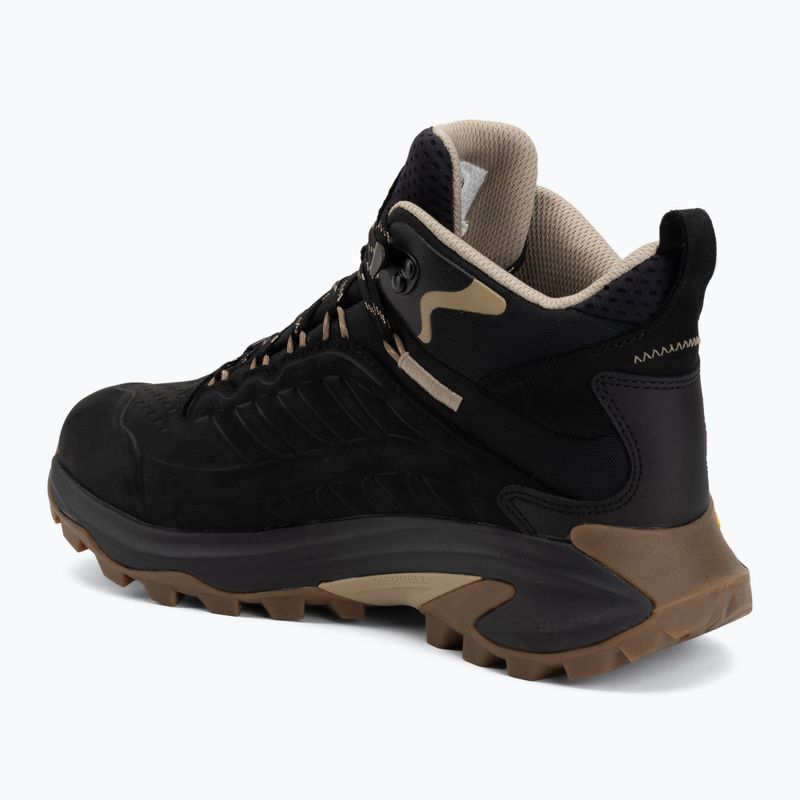 Dámské turistické boty Merrell Maob Speed 2 Leather Mid Black 3
