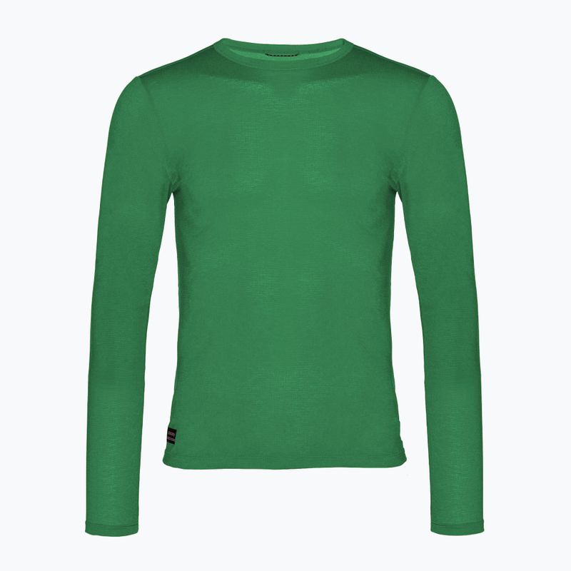 Pánské běžecké tričko Longsleeve Saucony Stopwatch juniper heather