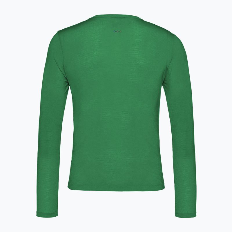 Pánské běžecké tričko Longsleeve Saucony Stopwatch juniper heather 2