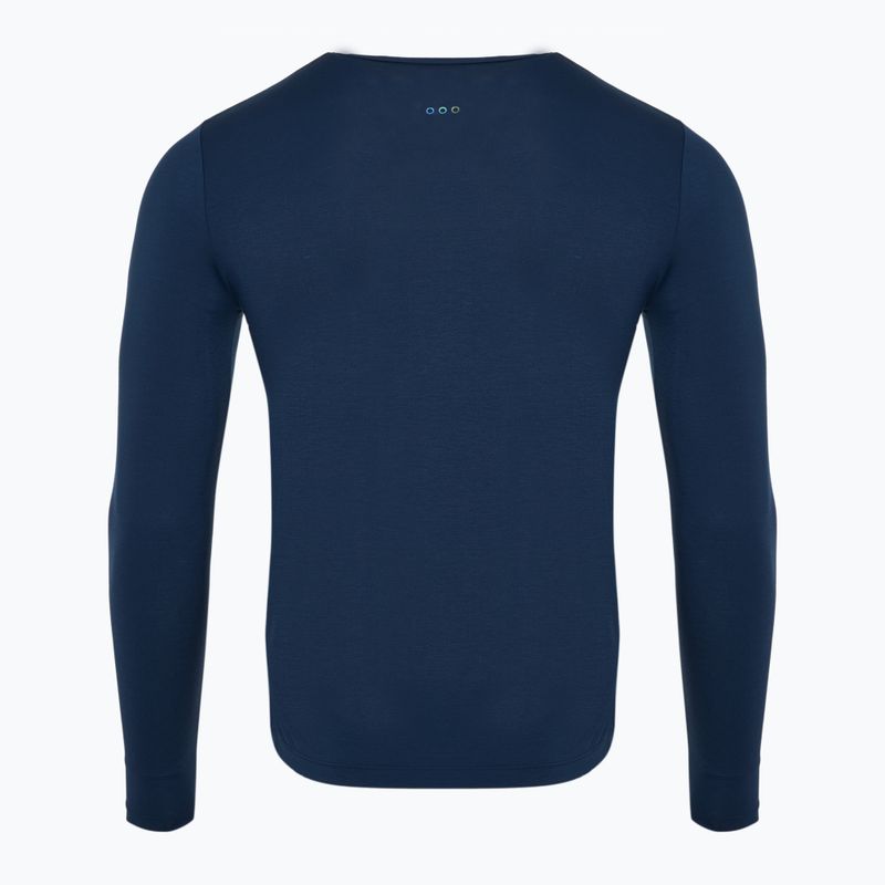 Pánské běžecké tričko longsleeve Saucony Triumph navy 2