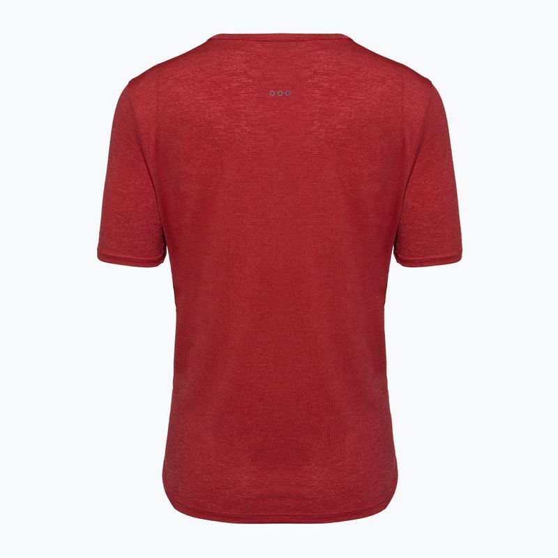 Dámské běžecké tričko Saucony Stopwatch garnet heather 2
