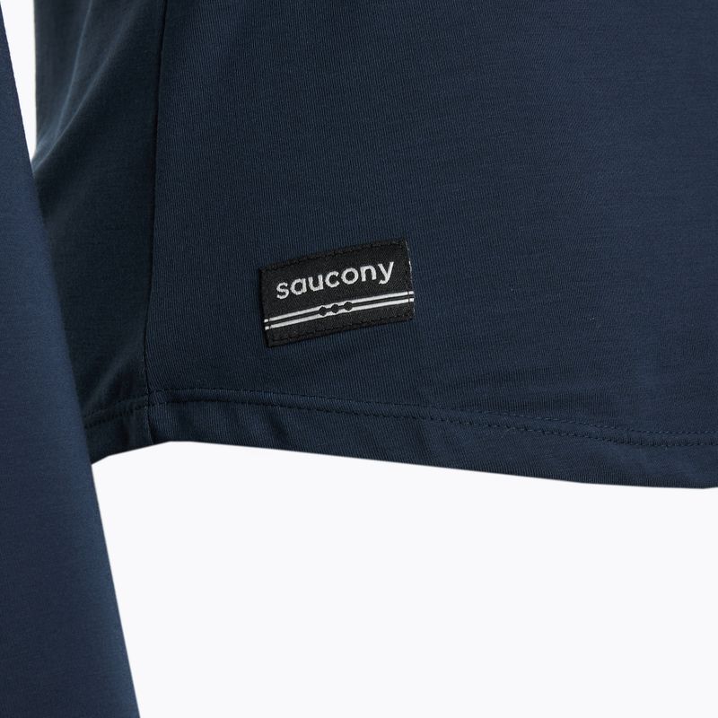 Dámské běžecké tričko longsleeve Saucony Triumph navy 3