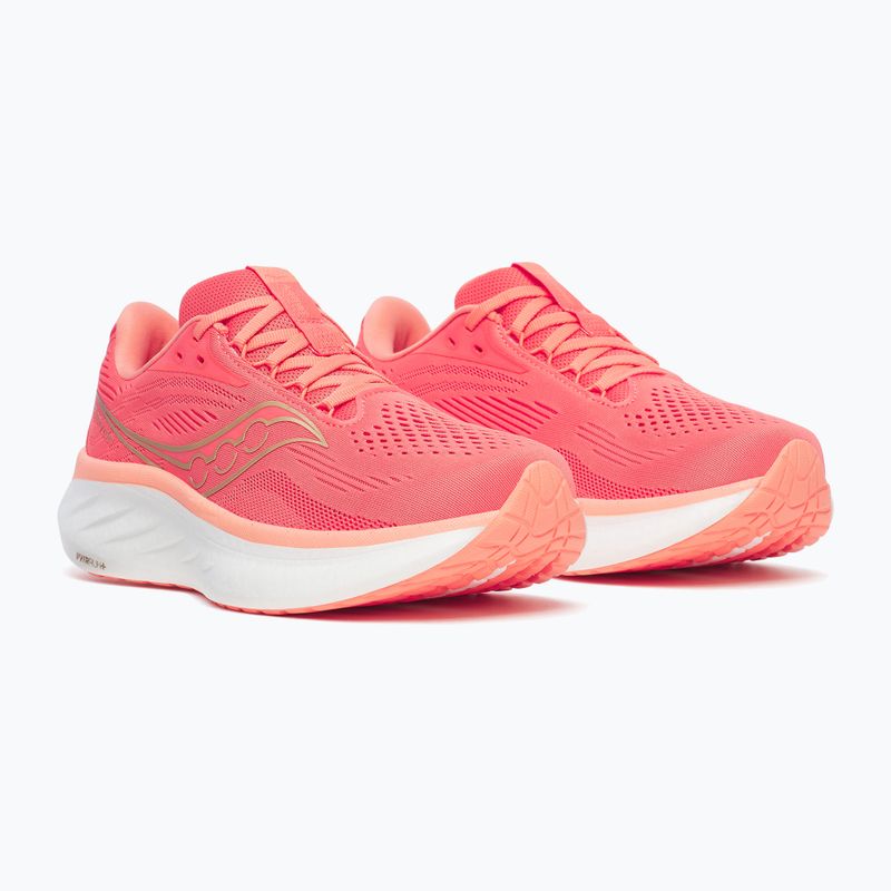 Dámské běžecké boty Saucony Ride 18 coral/salmon 10