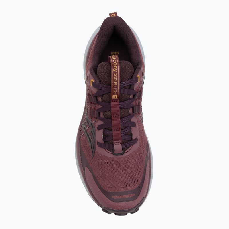 Dámské běžecké boty Saucony Xodus Ultra 4 terra/wine 5