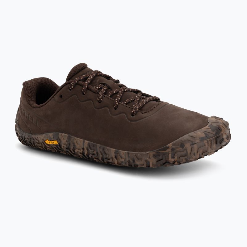 Pánské barefoot boty Merrell Vapor Glove 6 Leather coffe