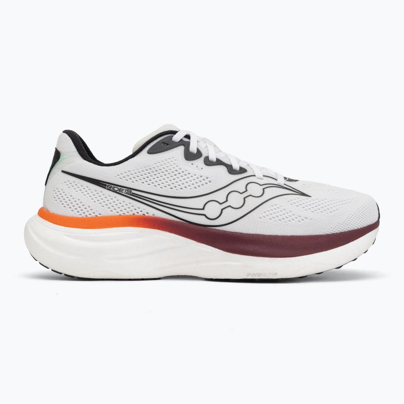 Pánské běžecké boty Saucony Ride 19 white/crimson 2