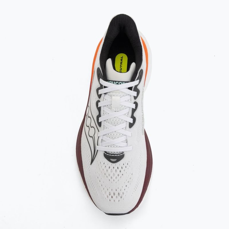 Pánské běžecké boty Saucony Ride 19 white/crimson 5