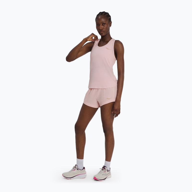 Dámské běžecké tričko Saucony Stopwatch Singlet silk heather 2