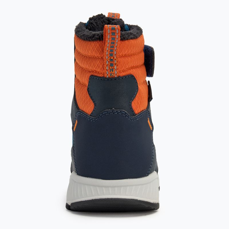 Dětské sněhule KEEN Skua Winter WP sky captain/gold flame 6