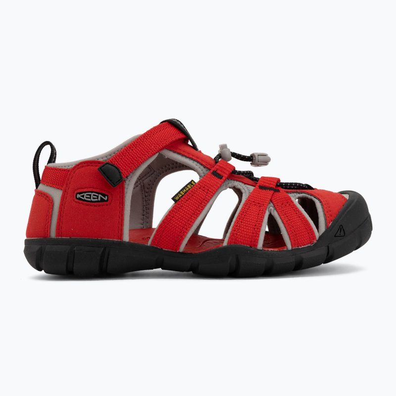 Dětské sandály KEEN Seacamp II CNX red/alloy 2