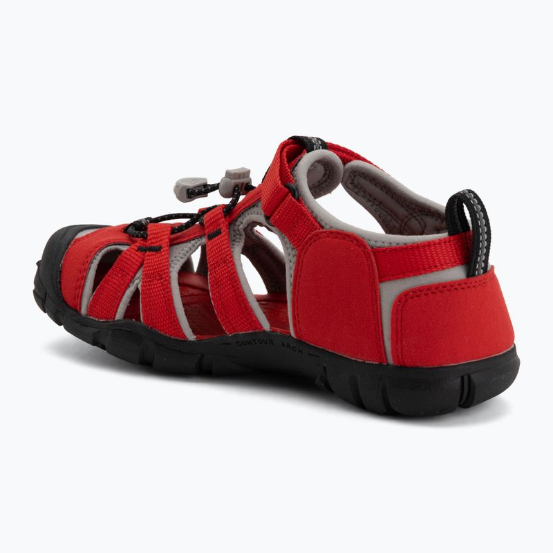 Dětské sandály KEEN Seacamp II CNX red/alloy 3