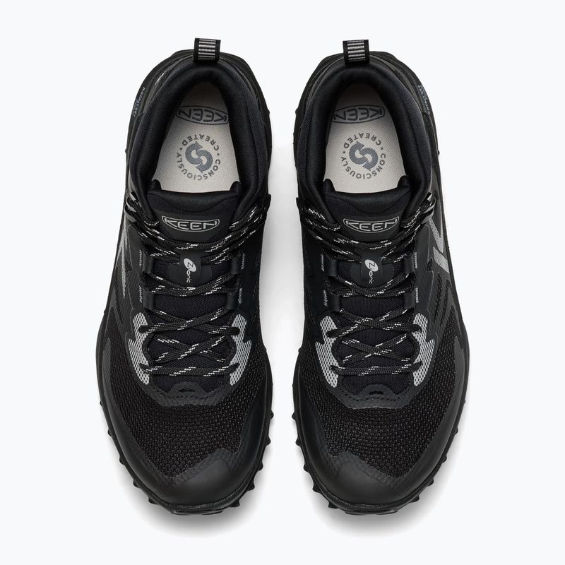 Pánské trekové boty KEEN Zionic Nxt Mid Wp triple black 12