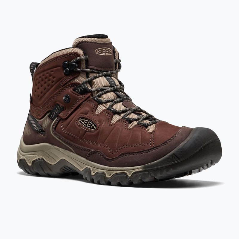 Pánské trekové boty KEEN Targhee IV Mid Wp java/bridnle 8