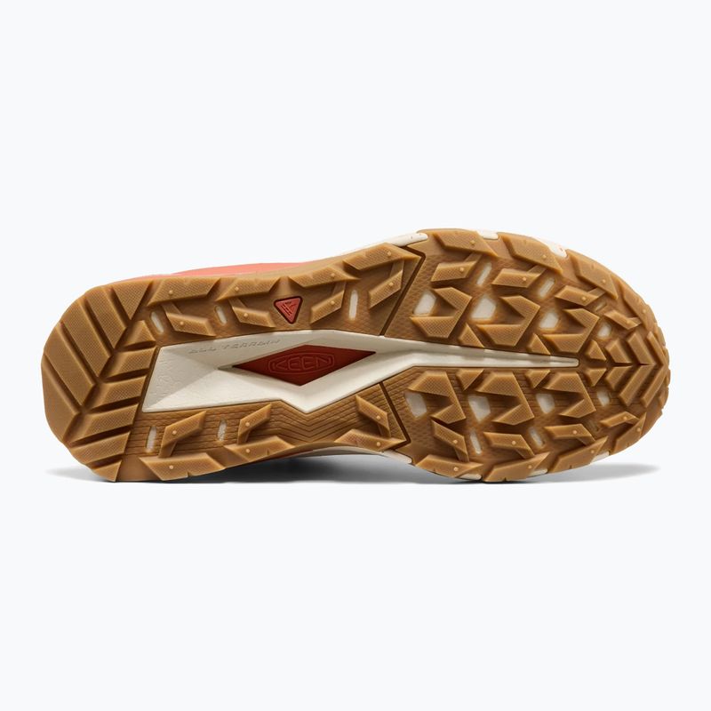 Dámské trekové boty KEEN Targhee Apex Mid Wp fig/burnt brick 11