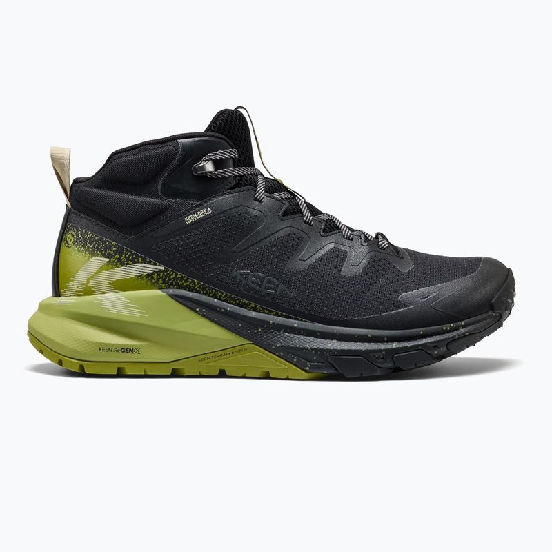 Pánské trekové boty KEEN Targhee Apex Mid Wp black/golden cypress 9