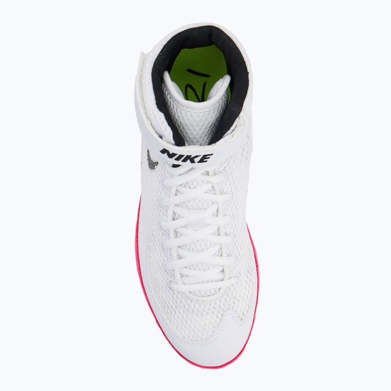 Zápasnické boty Nike Inflict SE white/pink 5