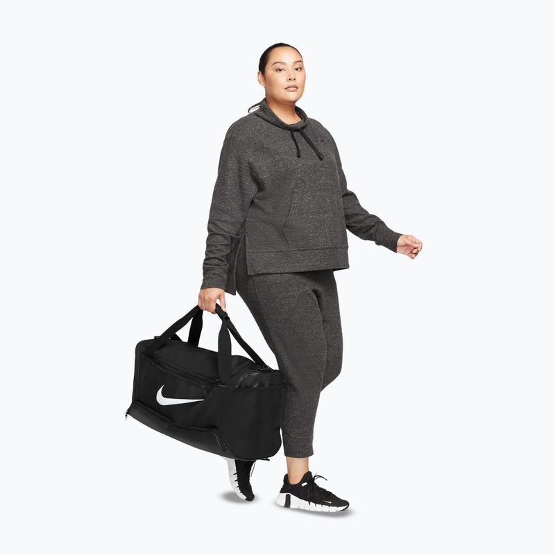Sportovní taška Nike Brasilia 9.5 60 l black/black/white 15