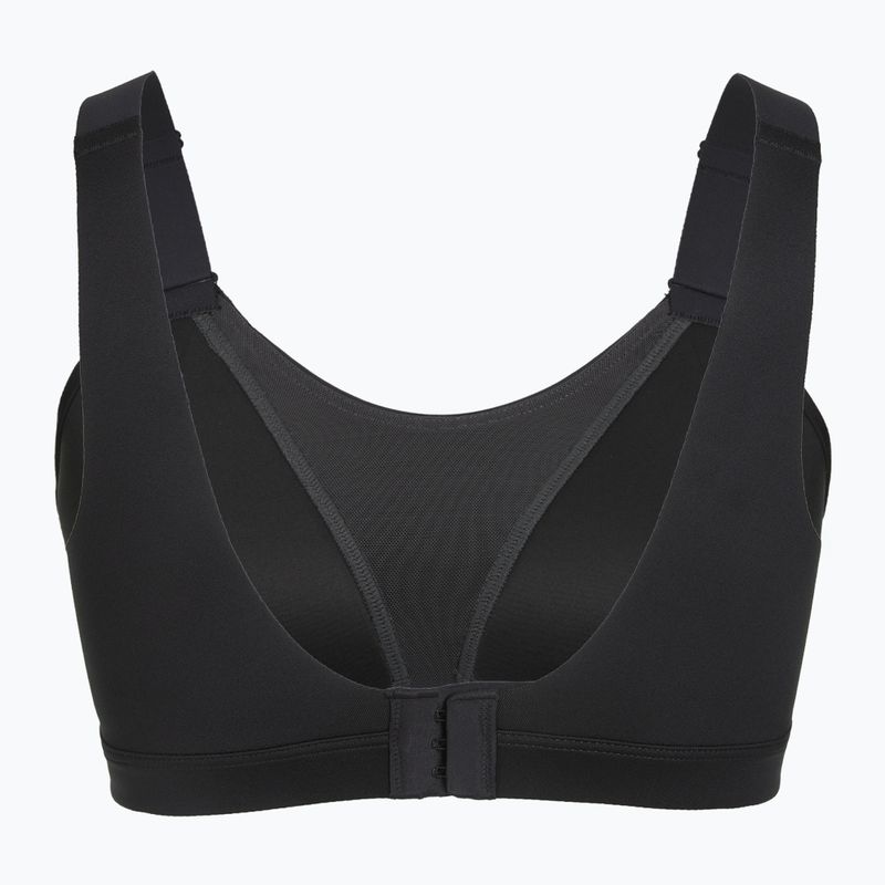 Sportovní podprsenka Nike Alpha High-Support black/black/dark smoke grey/dark smoke grey 9