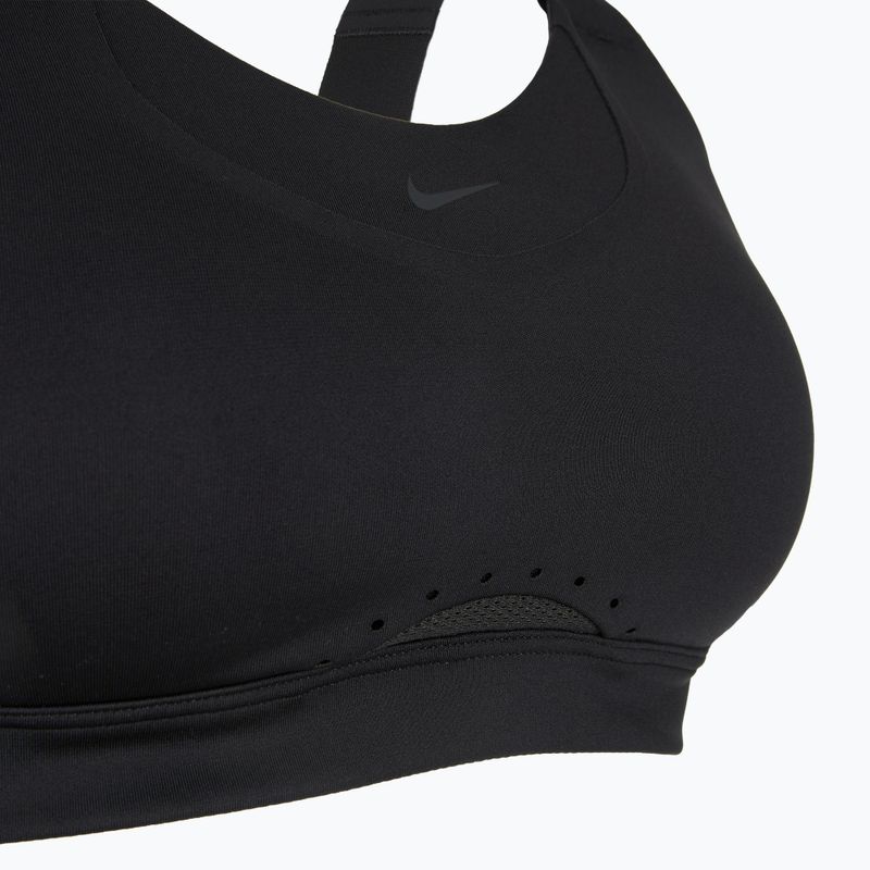 Sportovní podprsenka Nike Alpha High-Support black/black/dark smoke grey/dark smoke grey 10