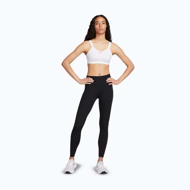Sportovní podprsenka Nike Alpha High-Support white/white/stone mauve/black 2
