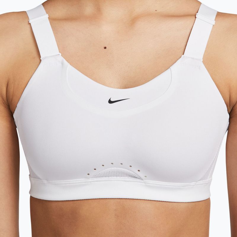 Sportovní podprsenka Nike Alpha High-Support white/white/stone mauve/black 4