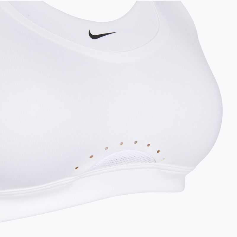 Sportovní podprsenka Nike Alpha High-Support white/white/stone mauve/black 10
