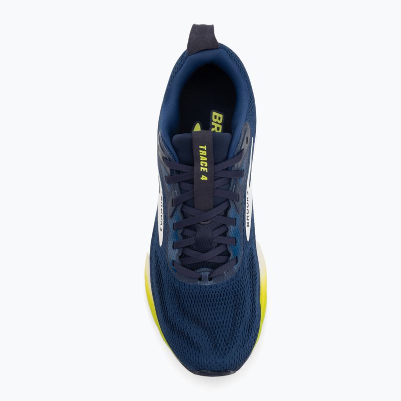Pánské běžecké boty Brooks Trace 4 navy/peacoat/acid lime 5